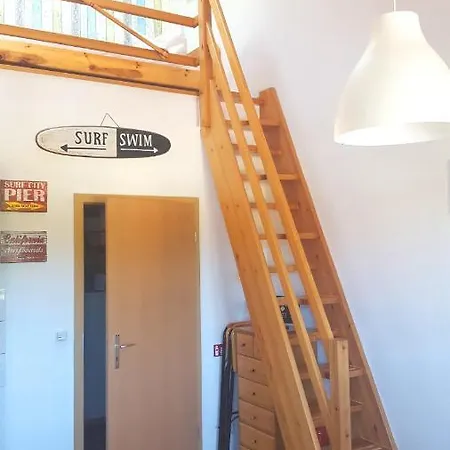 公寓 Wellenreiter Usedom 200 M Zum Mit Balkon Parkplatz Wlan Karlshagen