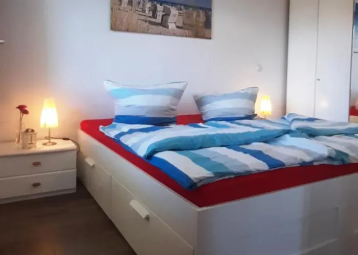 شقة Ferienwohnung Wellenreiter 200 M Zum Strand Fewo Strandnah Mit Balkon Parkplatz Wlan