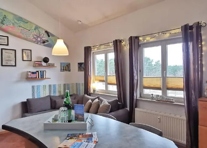 Ferienwohnung Wellenreiter 200 M Zum Strand Fewo Strandnah Mit Balkon Parkplatz Wlan Karlshagen