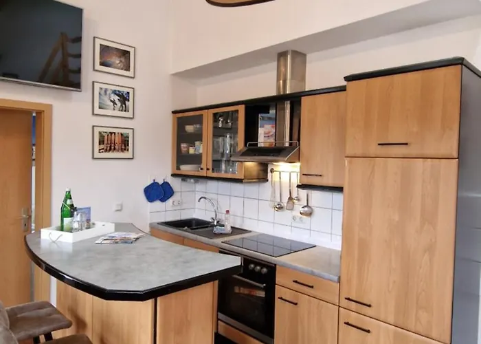 Ferienwohnung Wellenreiter 200 M Zum Strand Fewo Strandnah Mit Balkon Parkplatz Wlan شقة